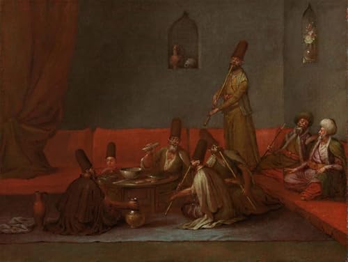 Tableau chambre coucher Vanmour pour habiller un mur vide avec élégance
