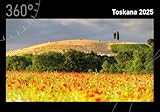 360° Toskana Premiumkalender 2025 (360° Premiumkalender 2025: (50 x 35 cm)) - Fotograf: Robert Haasmann 