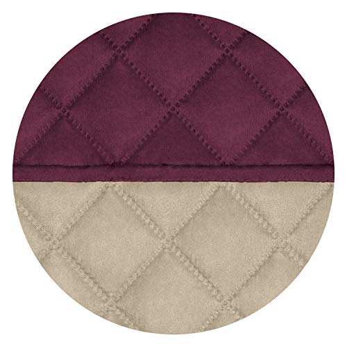image for PureFit Reversible Quilted Sofa Cover, Water Resistant Slipcover Furni