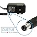 JC TECH(UL-Listed) 12V 1 AMP Power Adapter LED Power Supply 110V AC to 12V DC Transformer Lighting Power Adapter for LED Strip Lights, IP Phone, CCTV Camera, and Low Voltage Devices| 5 Pack - Black