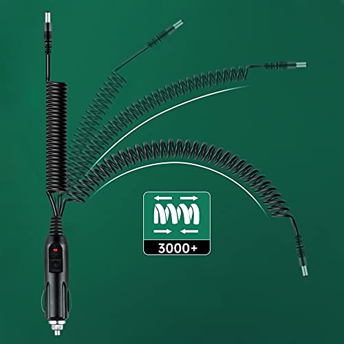 Aprelco Car Dc Adapter Compatible With Uniden Bearcat Bc70Xlt Bc250D Bc296D Radio Scanner Power Cabl #TOP5