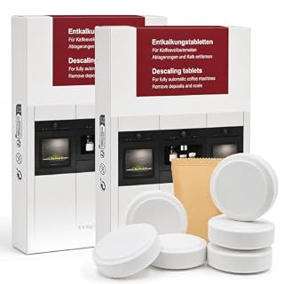 12 Count Descaling Tablets for Miele Coffee Machine, Ovens, FashionMaster