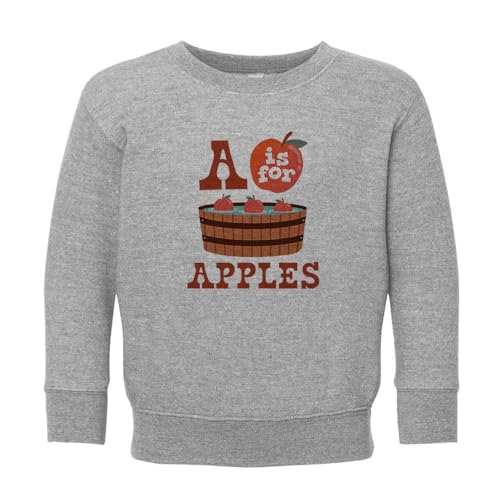 A is for Apples Kids Sweatshirt Toddler