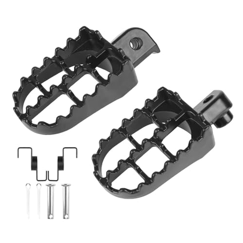 Repose-pieds pliables pour éviter la casse sur moto PW50 CRF50