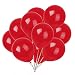 Party Balloons; 12-inch Latex Balloons 50 pcs, Wedding, Birthday Party, Baby Shower, Christmas Party Decorations (red)
