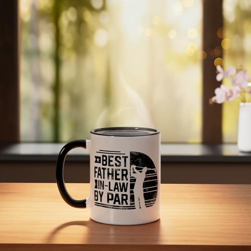 Taza de cerámica con diseño humorístico para suegro miniatura 3