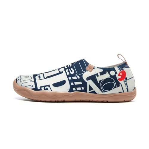 UIN Men's Art Travel Shoes Slip On Loafers Comfort Lightweight Fashion Vacation Sneaker3