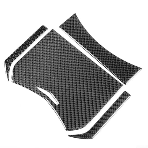 Design elegante ed elegante: la finitura in carbonio aggiunge un tocco di eleganza agli interni della tua auto, rendendola una scelta perfetta per gli appassionati di auto che desiderano migliorare l'estetica del loro veicolo.
