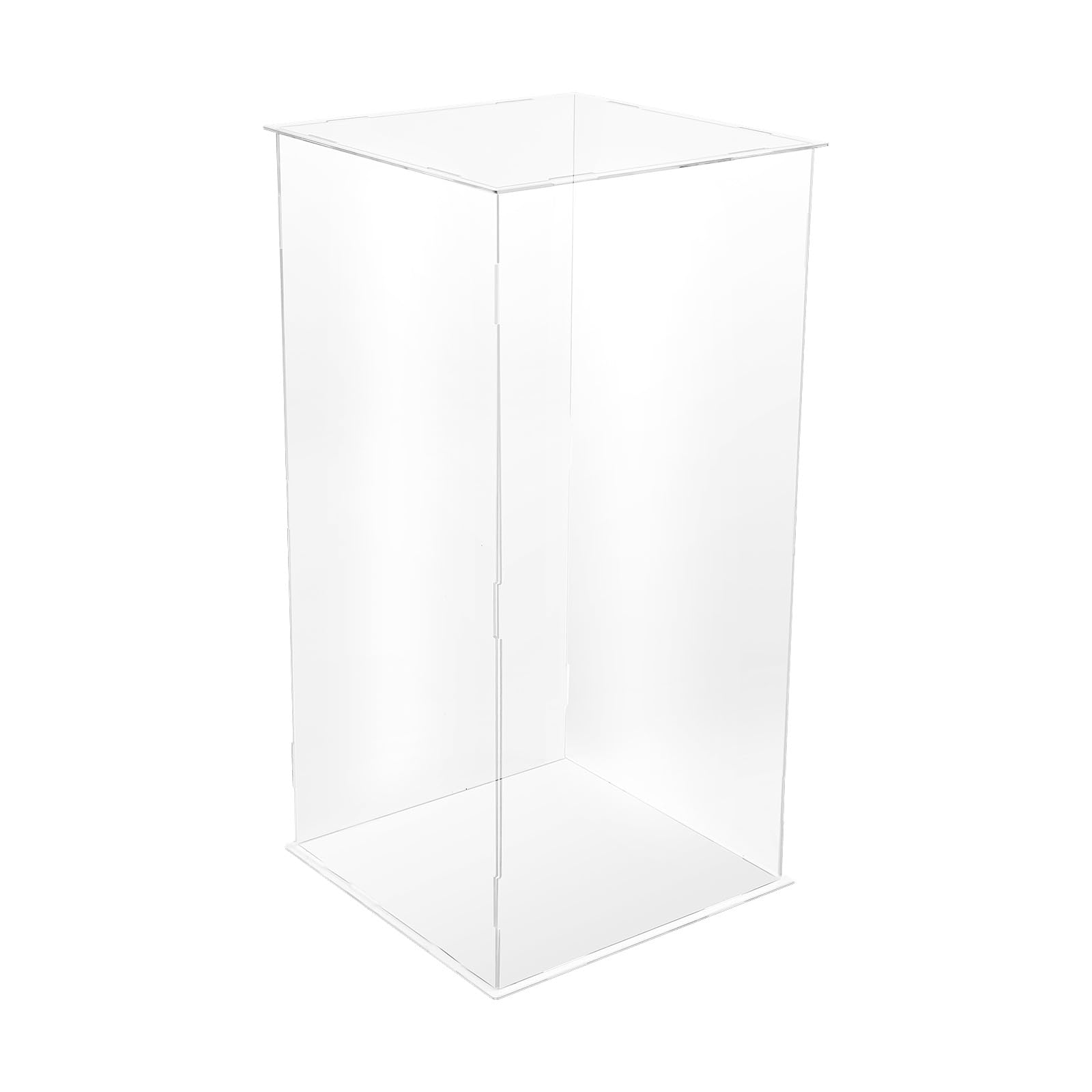 Vaso per fiori in acrilico, per matrimoni, feste, decorazione da tavola, 30 x 30 x 60 cm, fino a 3 kg