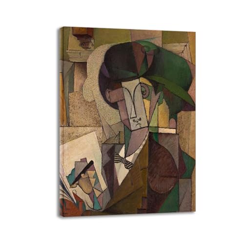 Images abstraites encadrées Diego Rivera | Tableau de décoration salon 40x55