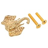 Choix des matériaux : fabriquée en laiton stable, cette poignée de meuble au design ludique est idéale pour les environnements exigeant des poignées robustes qui résistent à une utilisation fréquente, comme les poignées de meubles de cuisine ou de salle de bain