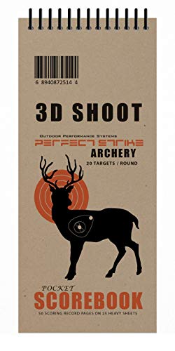 Perfect Strike Archery 3D Shoot SCOREBOOK Rules and Scoring