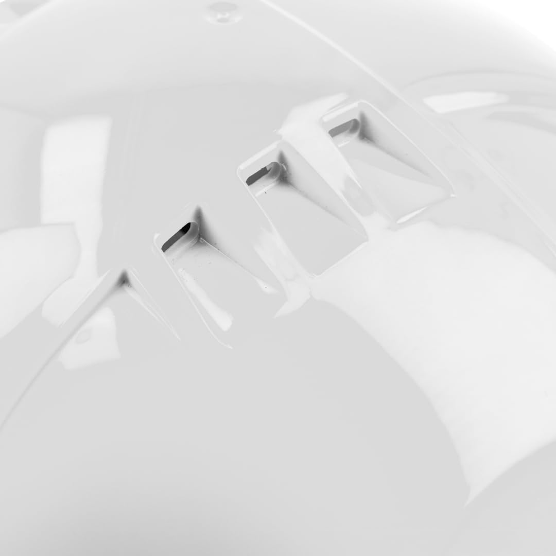 HÖGERT TECHNIK Casque de protection, casque de chantier en ABS, EN 397, système à cliquet, ventilation, mentonnière, casque de travail pour chantier et industrie, casque de sécurité réglable