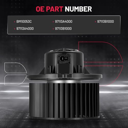 Image of BDFHYK AC Heater Blower Motor Fan BM10053C Compatible with Genesis 2017-2019 G80, Compatible with Hyundai 2017-2020 Elantra, 2015-2016 Genesis,HVAC Blower Motor Assembly Replacement for 97113A4000