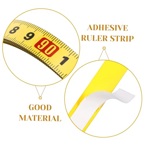 Cinta métrica adhesiva 1m ARTIBETTER para trabajos de carpintería miniatura 5