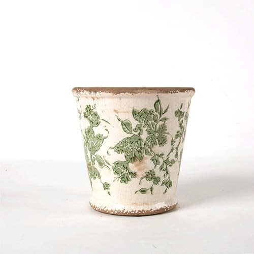 Pots de fleurs en céramique décoratifs de 16,5 cm de qualité