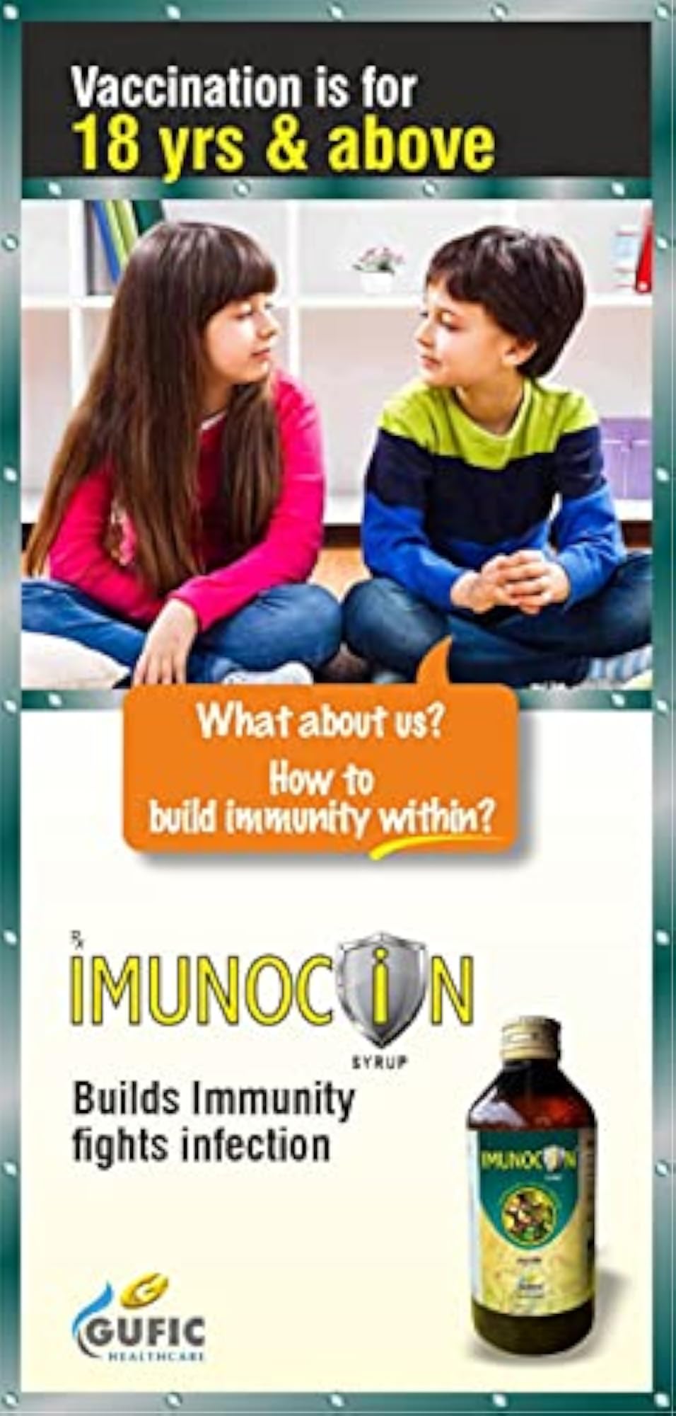 Gufic Imunocin Tablets, Pack of 2