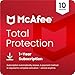 McAfee Total Protection|Antivirus| Internet Security| 10 Device| 1 Month Subscription with auto renewal |2019 Ready