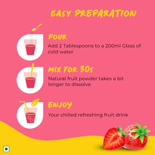 Image of Good Monk Fruit Drink Mix (Natural Mixed Berries Powder), 50% Less Sugar with 8 Vitamins & Minerals (Vitamin B12, C, D, Iron & more) | Tasty & Healthy Mix for Hydration, Energy, Immunity, 10 Serves