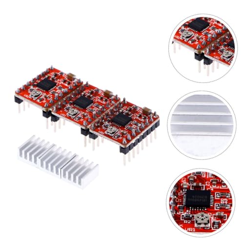 Kit dissipateur thermique A4988 de précision pour imprimante 3D 5pcs - 3