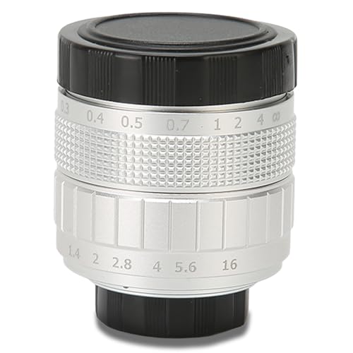Lente Principal de Enfoque Manual F1.4 de 50 Mm, óptica Avanzada, Apertura Ajustable Manualmente, Buen Rendimiento, Adecuada para Todo Tipo de Fotografía