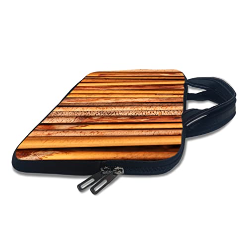 Image of Theskinmantra Bamboo Thins Laptop Sleeve Bag with Zipper & Handle for Screen Size 15.6 inches Laptop /Notebook 15.6 / MacBook 15.4 / Chrombook 15.6.