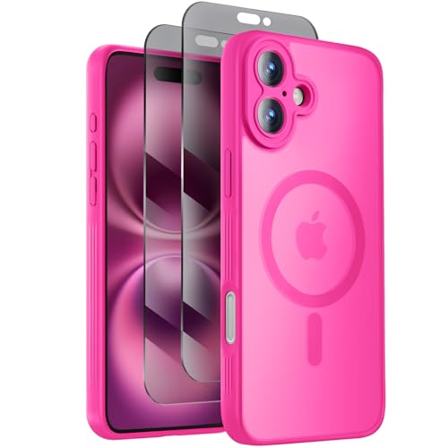 Image of Symcele Designed for iPhone 16 Plus Case, Hot Pink