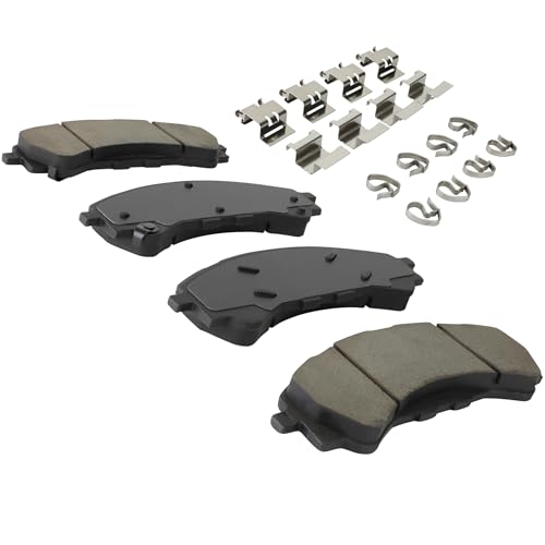 Image of QUALITY-BUILT Front Ceramic Brake Pads, Premium 1001-2216C, Compatible with 2019-2024 Ford (Bronco,Ranger)
