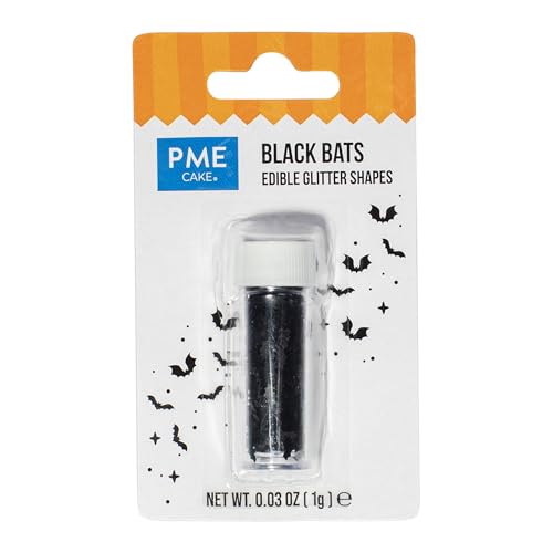 PME Copos comestibles de Halloween con forma de Murciélagos (1g)