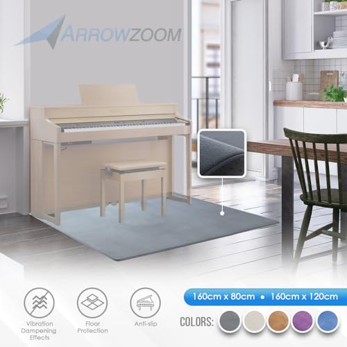 Arrowzoom Alfombra Acústica 63x47.2 pulg Khaki AZ1248 miniatura 2