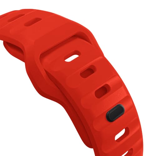 Image of ACM Watch Strap Slide 42mm 44mm 45mm 46mm 49mm Sports Silicone Belt compatible with Fire-Boltt Visionary Bsw046 Smartwatch Breatheable Band