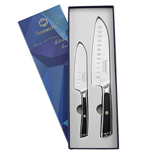 Amazon.co.jp: Sunnecko: ダマスカス包丁
