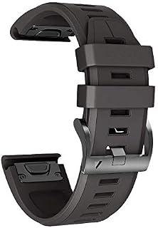 ANCOOL Compatible Fenix 5X Plus Band 26mm Easy Fit Silicone Smartwatch Bands Replacement