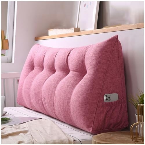 Almohada triangular de cabecero para soporte de espalda en lectura y relajación 2