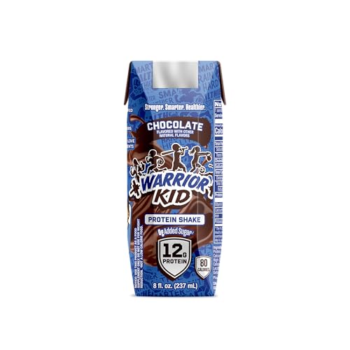 Image of Jocko Fuel Warrior Kid Grass Fed Protein Shake, Chocolate 8.25oz | 12 Pack