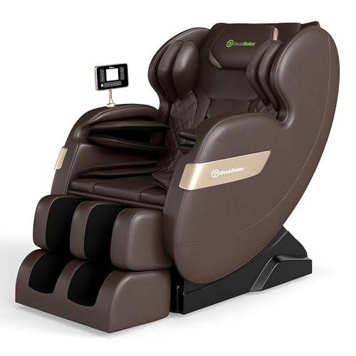 Real Relax 2025 Full Body Massage Chair of Dual-core S Track