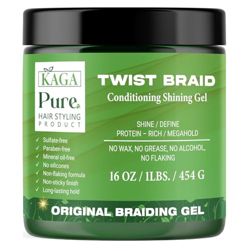 KAGA Pure O Natural Neatbraid Gel
