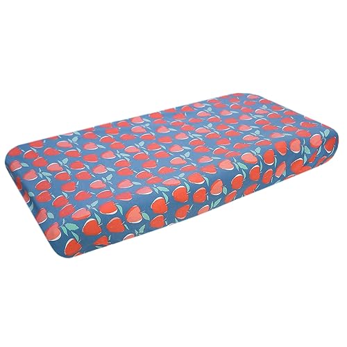 Copper Pearl Premium Knit Changing Pad Cover Soft, Stylish, and Universal Fit for All Standard Diaper Changing Pads, Trendy Design Changing Pad Covers, Teacher