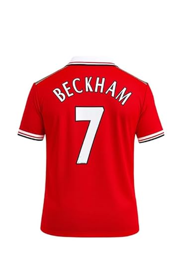 RJM Man_Utd Home Jersey Beckham 7 Tshirt for (Men&Boys,Kids)(8