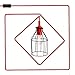 Produktbild LEDGLE Pendelleuchte Vintage Retro Pendellampe aus Metall E27 Industrial Hängelampe, Hängeleuchte mit 4,5m Netzkabel, Rot
