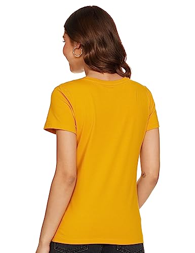 Amazon Brand - Symbol Women's Cotton Stretch Half Sleeve Round Neck Regular Fit T-Shirt (Pack of 2) - Image 3