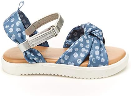 carter's Girls Claudia Sandal, Blue, 6 Toddler | Image 1