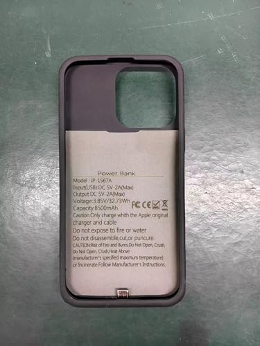 Funda de batería para iPhone 17 Pro que soluciona la falta de energía con 8500 mAh y soporte 2