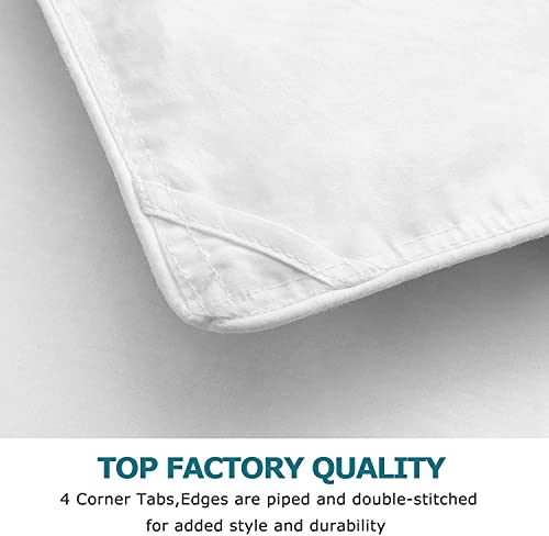 Image of Reversible Microfiber Comforter 300 GSM,Microfibre Reversible AC Comforter,Single All Weather Comforter for Single Bed Single Size Microfiber Filling, Size Single 68 inch X 90 inch Light Grey and Sky Blue