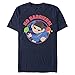 Produktbild Netflix Unisex Over The Moon Chin Barriers Organic Short Sleeve T-shirt T-Shirt, Navy Blau, S