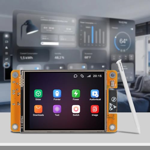 ESP32 Touchscreen 2.8inch TFT LCD Display ESP-WROOM-32 ILI9341 Resistive Touch Module ESP32-2432S028R Bluetooth WiFi Dual Core Development Board 240 * 320 for Arduino (2pcs) - Image 7