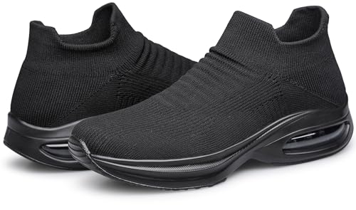 Doussprt 023 Womens Walking Shoes Sock Casual Ladies Fashion Sneakers Comfortable Slip thumb #3