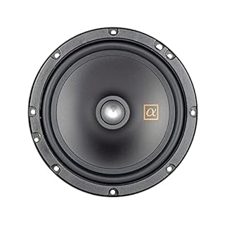 Alphasonik 1 Pair of NS650C Neuron Series 6.5" (360 Watts Max for The Pair) 180 Watts Max Per Component 2-Way Component Speaker Set with 1" Silk Dome Tweeter External Crossover Grilles Included