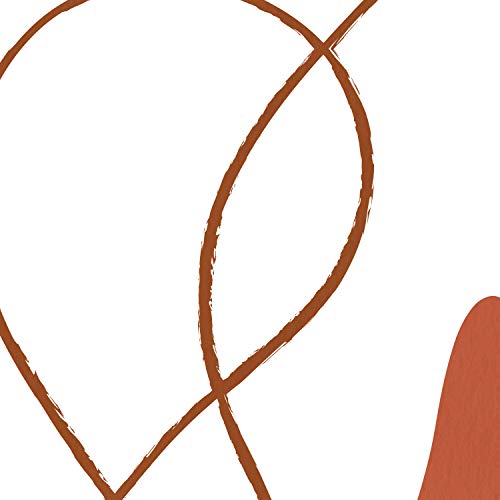 Pack de láminas Árido Nacnic A3: cuadros de pared minimalistas en tonos marrones 7