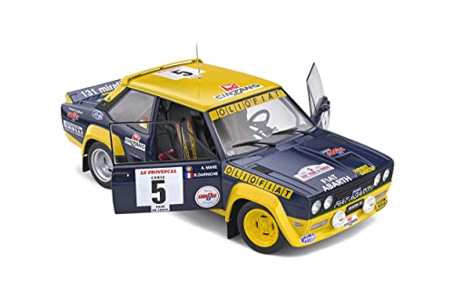 Solido Fiat 131 Abarth 1977 cadeau idéal pour passionné auto miniature 1/18